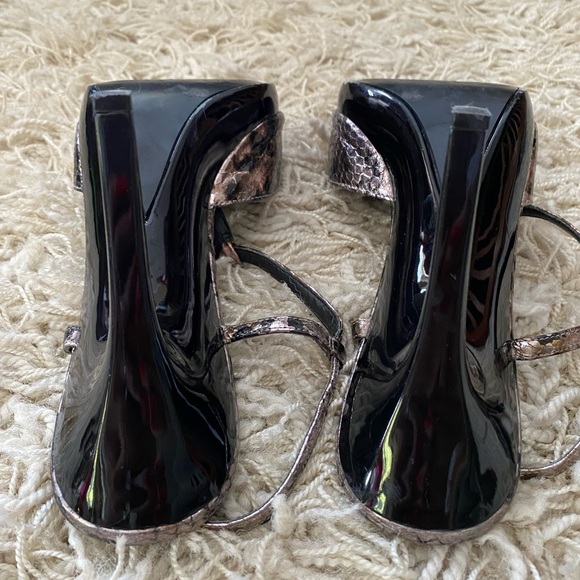 BCBG Silver Metallic Sandals - Picture 13 of 13